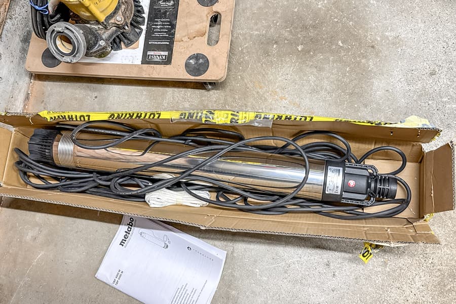 Tiefbrunnenpumpe Metabo TBP 5000 M
